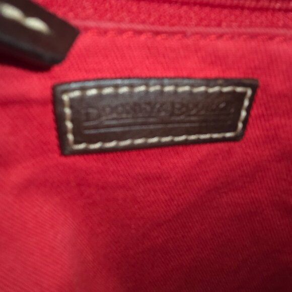 Dooney & Bourke Fall Slim Design Signature Monogram Canvas Shoulder Handbag - Picture 7 of 13